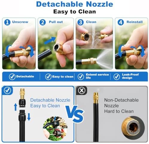 Drip Irrigation System Plant Self Garden Watering Hose Spray Kit DIY - Image 4