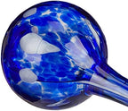 Relaxdays Watering Globes, Regulated Plant Irrigation for Office & Holiday, Glass, Ø9 cm, Blue, Set of 2 - Image 6