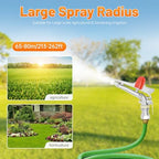 Lawn Sprinkler with 360 Degree Rotation, Adjustable Impact Sprinkler for Large Area Garden and Agricultural Irrigation - Image 4