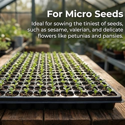 Gardzen 10 Pack 200 Cell Seed Starter Trays - Image 2