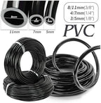 10M-100M Flexible PVC Garden Hose for Drip Irrigation - 1/8'', 1/4'', 3/8'' Tubing(1/4'',10m-32.8ft) - Image 2