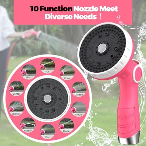 Retractable Garden Hose Reel 5/8 in x100 ft， Wall Mounted Hose Reel - Image 4