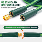 150FT Garden Hose, Ultra Lightweight All-Weather Flat Water Hose 5/8-Inch - Image 4