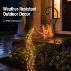 Solar Watering Can Light, LED String Lantern, Sunflower Bee Yard Decoration - Image 4