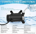 Water Pump 115V 1/10 HP 260 GPH Utility transfer Pump-Black - Image 3
