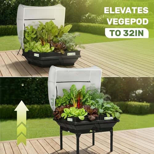 vegepod - Raised Garden Bed - Self Watering Container Garden Kit with Protective Cover, Easily Elevated to Waist Height, 2 Years Warranty (Medium, Stand) - Image 6