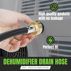 30FT Leakproof Dehumidifier Drain Hose with 3/4" FHT Rustproof Connector - Image 6