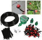 1 Set Micro Drip Irrigation System with Timer, 20m Auto Watering Kit for Patio, Greenhouse and Garden Plants - Image 6