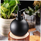 500ml Stainless Steel Watering Can Xmas for Flowers and Plants, Black - Image 4