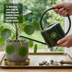 Spear & Jackson Kew Gardens Urban Oasis Collection 1LWCKEWG 1 Litre Compact Watering Can - 1L - Racing Green - Image 3