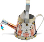 Pilgrim Imports Bronze Nickel and Copper Handmade Fair Trade- Nativity Watering Can Detailed Tabletop by Pilgrim+Imports