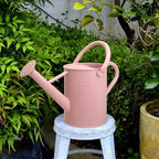 Metal Watering Can with Removable Spout, Galvanized Watering Can, Perfect for Indoor Use and for Outdoor Use (1 Gallaon, Pink) - Image 4