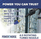 Powerhorse Rotating Pressure Washer Turbo Nozzle, 4.0 Orifice, 4,000 PSI - Image 5