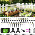 Thiswing 200FT 360° Adjustable Irrigation System with Stake Holders by Thiswing