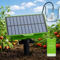 RainPoint WiFi Solar Drip Irrigation System, Smart Automatic Plant Watering Kit with App Control, Solar & USB-C, Tap-Free Watering System for Balcony, Backyard & Container Garden Plants, 10-15 Plants by RainPoint