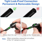 Quick Connect 1/4 Inch Drip Irrigation Fittings Kit - Image 3