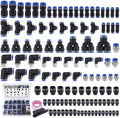 120 PCS Pneumatic Quick Connect Air Hose Fitting Assortment Kit by Ailbiuko