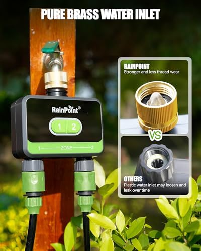 RainPoint WiFi Water Timer for Garden Hose, Hose Timer WiFi Irrigation Controller, - Image 7