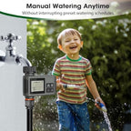 1 Zone Sprinkler Timer, Programmable Automatic Irrigation Controller System, 1 Outlets Digital Hose Water Timer for 3/4-1/2 Inch Faucet Outdoor Garden Yard Lawn - Image 3