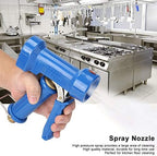 High Pressure Spray Nozzle, Garden Hose Nozzle Kitchen Cleaning Spray Head Multifunctional Cleaning Sprayer for Hotel Restaurant Kitchen Floor Car Washing(20mm Male Thread) - Image 4