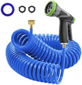 Coil Hose,3/8" EVA Coil Garden Hose 25 FT,Curly Water Hose by Unknown