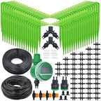 Garden Supplies Garden 4/7mm to 3/5mm Hose Automatic Watering Drip Irrigation System Kit Elbow Emitter Potted Plant Home Bonsai Nozzle(KIT001-15M) by Unknown