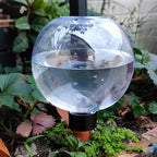 Five-Piece Self-Watering Globes (500 Ml) For Indoor And Outdoor Plant Care, Automated Slow Water Release With Decorative Ceramic Base, Great For Busy Gardeners - Image 4