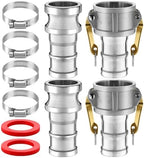 2 Set 2 Inch Camlock Fittings Type C&E by Innconee