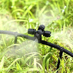 Pressure atomizing misting Sprayer, Garden Sprinkler Watering Irrigation Garden Misting Sprinkler Greenhouse Humidifier Plant Mist Nozzle Sprinkler Garden Tool 10pcs Mist Nozzle - Image 4