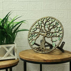 Zeckos Garden Hose Holder Tree of Life 12 Inch Cast Iron Green Bronze - Image 5