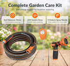 Giraffe Tools Garden Hose 5/8", 25FT Hose with Nozzle & Moisture Meter Set - Image 2