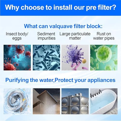 Spin Down Sediment Filter, 3/4 Inch Brass Whole House Pre-Filter - Image 5