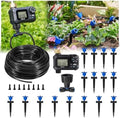 HIRALIY 50FT Drip Irrigation Kit with Timer for Raised Beds by HIRALIY