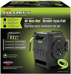 Flexzilla Levelwind Retractable Air Hose Reel, 3/8 in. x 75 ft., Heavy Duty, Lightweight, Hybrid, ZillaGreen - L8306FZ - Image 2