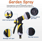 Garden Hose Flexible and Expandable Latex Water Hose with Retractable Solid Brass Fittings and Nozzle Kink Free Lightweight Collapsible Expending Hose (Color : 10m Water Pipe Set) - Image 4