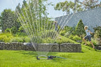 Gardena Ecoline Rectangular Sprinkler: Lawn Sprinkler for Watering Areas from 90 to 220 m², Reach of 7 to 17 m, Spray Spread of up to 13 m, Made from Recycled Material (18920-20) - Image 5