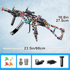 Swivel Pressure Washer Gun 3600 PSI – Easy Pull Trigger Handle with 3/8" Quick Connect Plug, Foam Cannon Compatible for Car, Home & Outdoor Cleaning (Colorful Graffiti) - Image 2