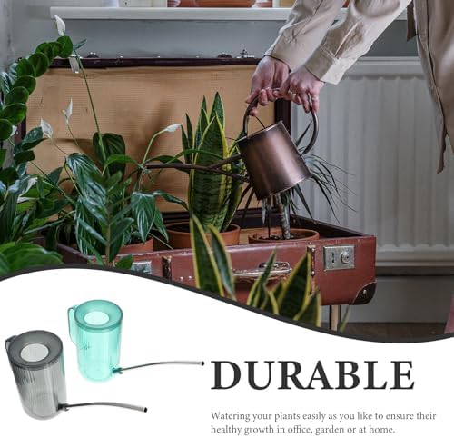 Stainless Steel Long Spout Watering Can 2 Sets for Home Office - Image 3