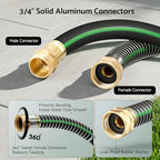 Heavy Duty Garden Hose 100 ft x 5/8", 5-Layer Hybrid Water Hose - Image 3