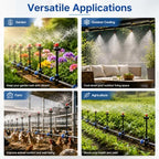 Water Spray Misting Nozzle Mini Sprinkler Sprayer Drip Irrigation - Image 5
