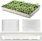 RooTrimmer 5 Pack Nursery Pot Tray, Carrying and Holding Plant Tray for Pot 24 Cell Carrying Holder Drainage Watering Plant Tray (White) - Image 3