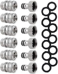 Garden Hose Quick Connectors, 3/4" GHT Garden Hose Connectors by flmqs