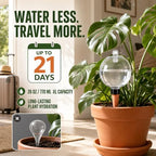 Self Watering Globes, 2-Pack 26oz Extra Large Plastic Plant Waterer - Image 4