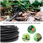 10M Black Micro Irrigation Drip Line Watering Hose ID 8mm OD 12mm Garden - Image 6