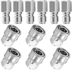 3/8 Inch NPT Pressure Washer Adapter Set, Quick Connector 12-Piece by TasuoX
