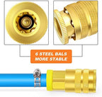 GASHER 12Pcs Industrial Air Coupling with 3/8" Hose Barb, 3/8" Basic Flow Quick Connect Air Coupler - Image 6