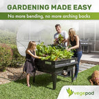 vegepod - Raised Garden Bed - Self Watering Container Garden Kit with Protective Cover, Easily Elevated to Waist Height, 2 Years Warranty (Medium, Stand) - Image 7