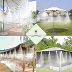 Misters for Outside Patio,White Misting System for Cooling Outdoor,50Ft|15M - Image 6