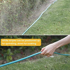 LINEX Sprinkler Soaker Hose 75 ft for Garden Lawn Watering Hose with Stakes - Image 2