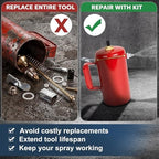 Spot Spray Rebuild Kit, 6 Pack, Style 1 - Image 4